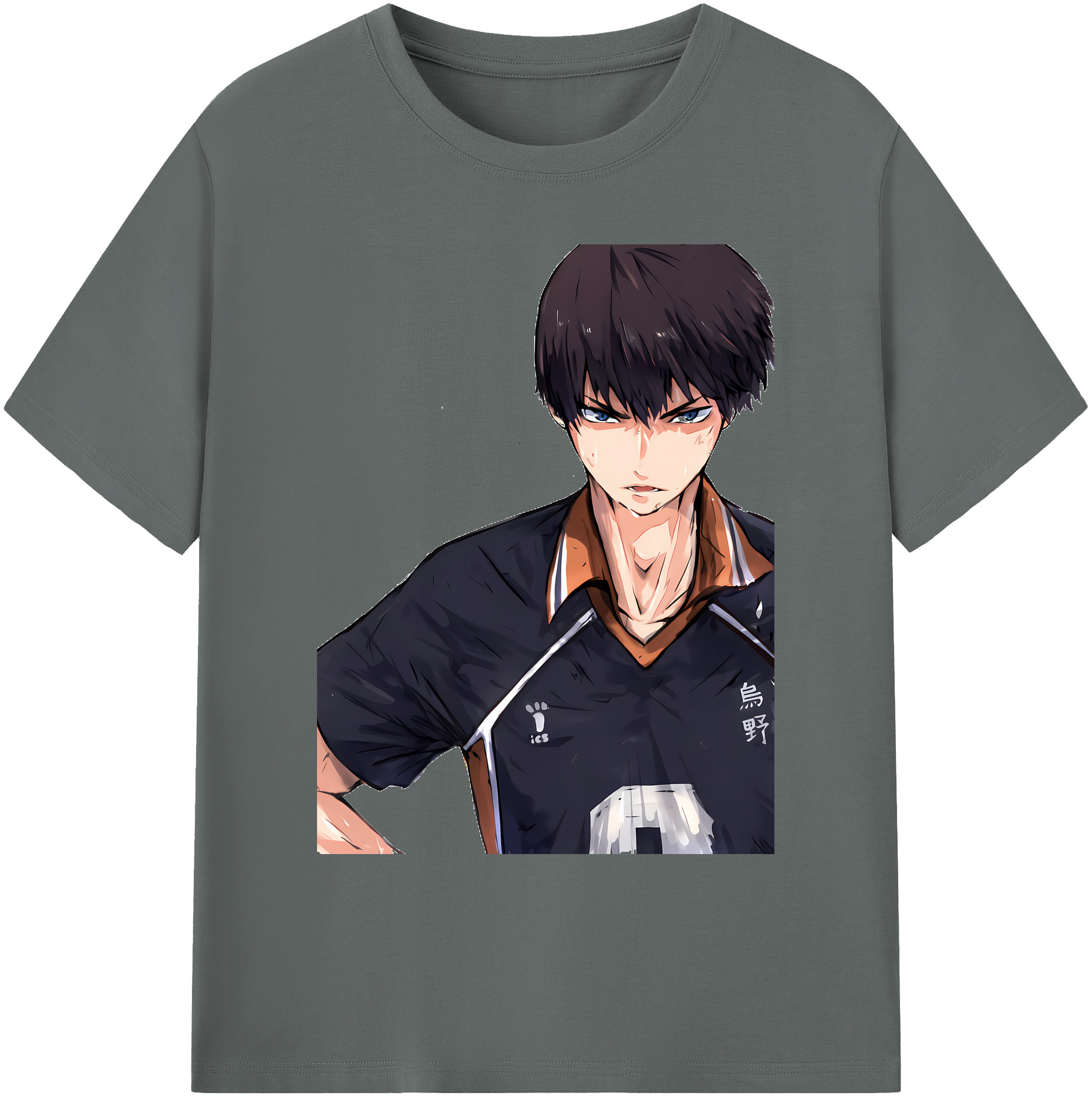 （画像用） ハイキュー!! Haikyu!! 綿100％ メンズ半袖Tシャツ｜肌触りやわらか＆通気性